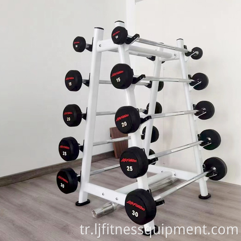 Ticari Spor Ekipmanları Eğitim Spor Salonu Fitness Egzersiz Makinesi Barbell Rafı Satılık